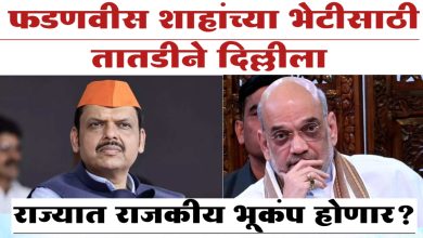 देवेंद्रांशिवाय राज्य मंत्रिमंडळाच्या बैठकीला सुरूवात, फडणवीस दिल्लीला रवाना, हालचाली वाढल्या
