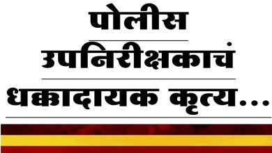 लाच घेणाऱ्या पोलीस उपनिरीक्षकाला रंगेहात पकडले |shree Marathi creators