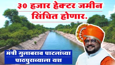 भागपूर उपसा सिंचन योजनेच्या 3 हजार 553 कोटींच्या सुधारित प्रस्तावास मंत्रिमंडळाची मंजुरी !