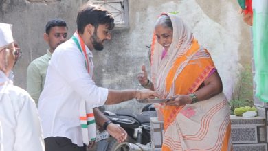 कृतज्ञता दौरा बामणोद गावी संपन्न झाला.