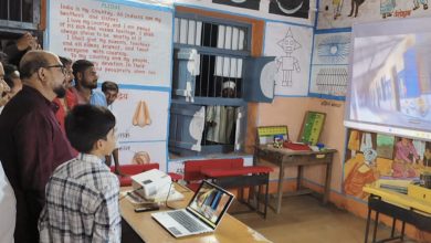 भोणे येथील जि. प. प्राथमिक शाळेतील डिजिटल रूम व भोजन कक्षाचे ना. गुलाबराव पाटील यांच्या हस्ते उद्घाटन !