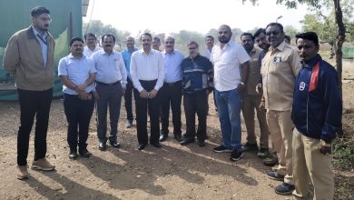 वावडदे महावितरण उपकेंद्र येथे संयुक्त व्यवस्थापकीय संचालक ची भेट