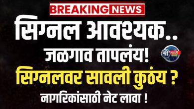 अपघात टाळायला सिग्नल हवाच! पण उन्हात नागरिक भाजले जातायत!मग सावली तरी द्या!