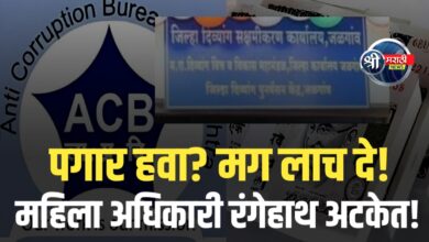 लाच घेताना महिला अधिकारी रंगेहाथ पकडली!