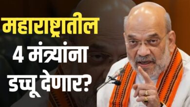 अमित शहा यांनी 4 मंत्र्यांना हटवण्याचा निर्णय घेतला’ ?
