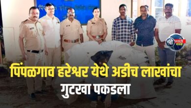 पिंपळगाव हरेश्वर येथे अडीच लाखांचा गुटखा पकडला