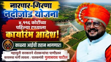 नारपार-गिरणा नदीजोड योजनेच्या ४,११६ कोटींच्या पहिल्या टप्प्याला कार्यारंभ आदेश; काळ्या आईची तहान भागणार!